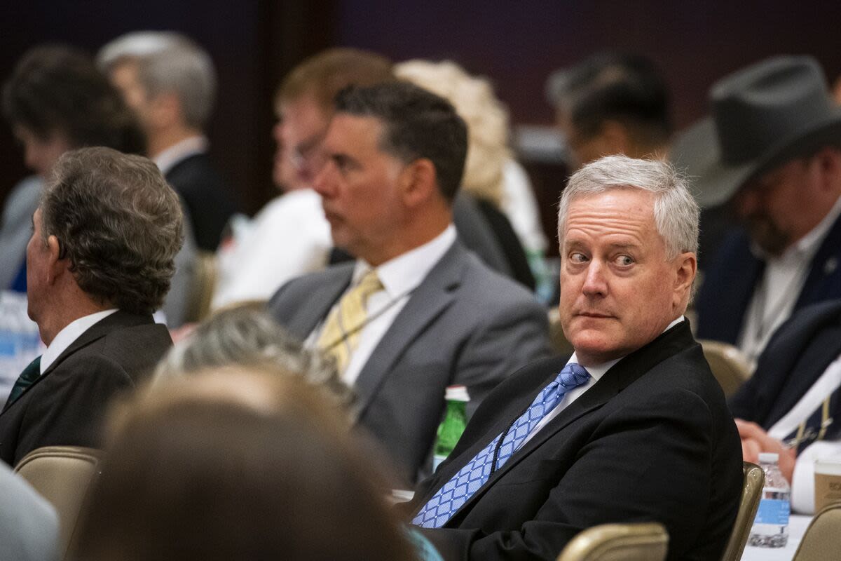 Mark Meadows Nonprofit Funneled Cash for Legal Bills, Group Says