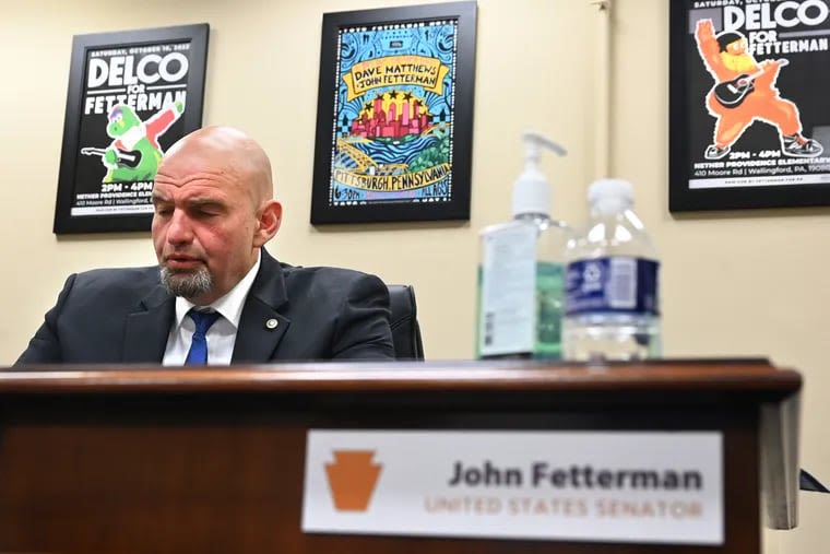 John Fetterman was open about his depression. Now he wants to create a national mental health commission