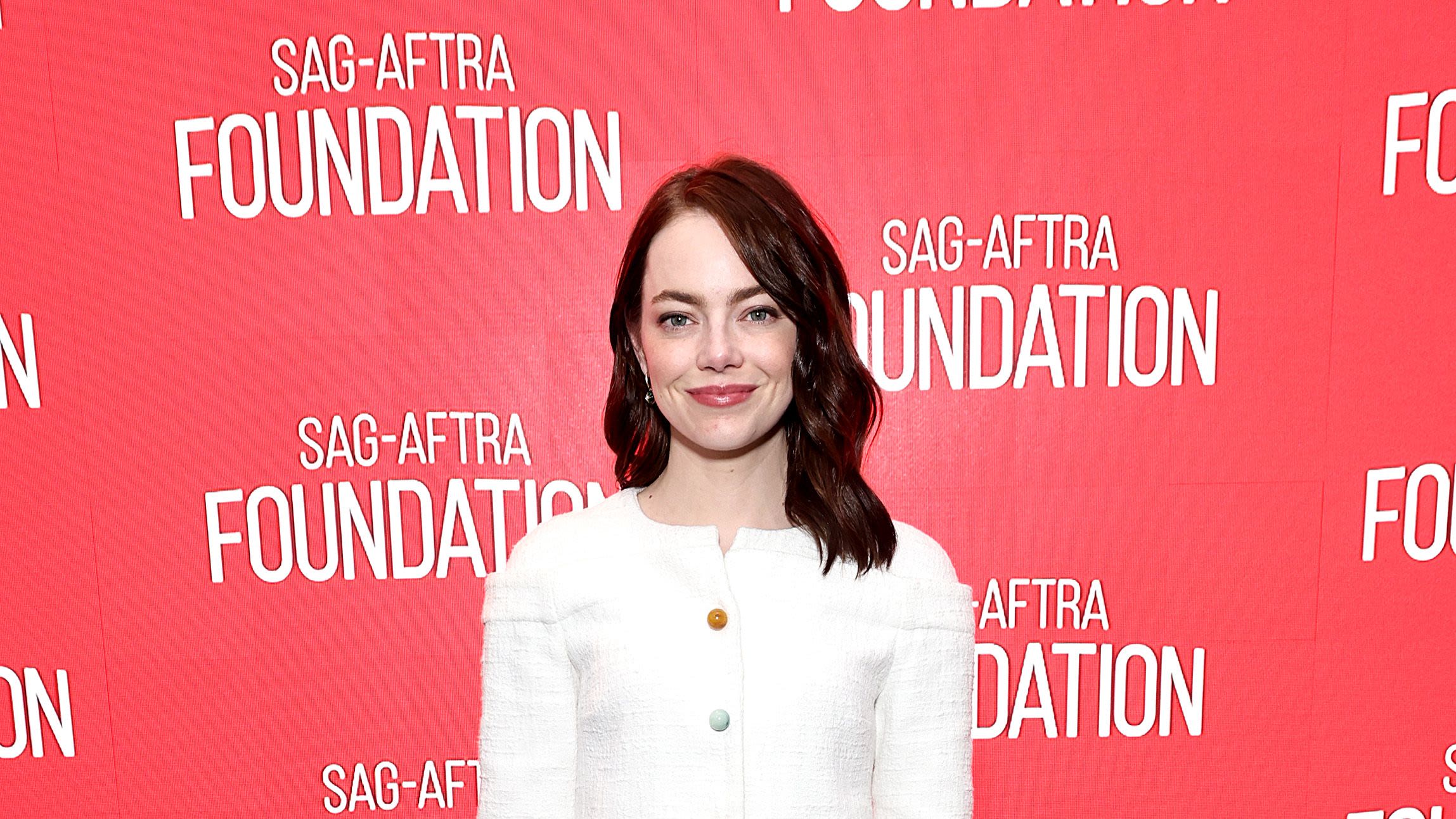 Emma Stone Put a Flirty Twist on This Classic Preppy Style