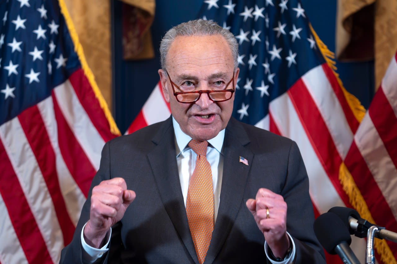 Schumer predicts Democrats will keep control of the Senate now that Harris is atop the party ticket