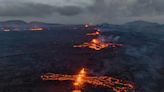 ‘A continuous curtain of fire’: Lava spurts from Iceland volcano