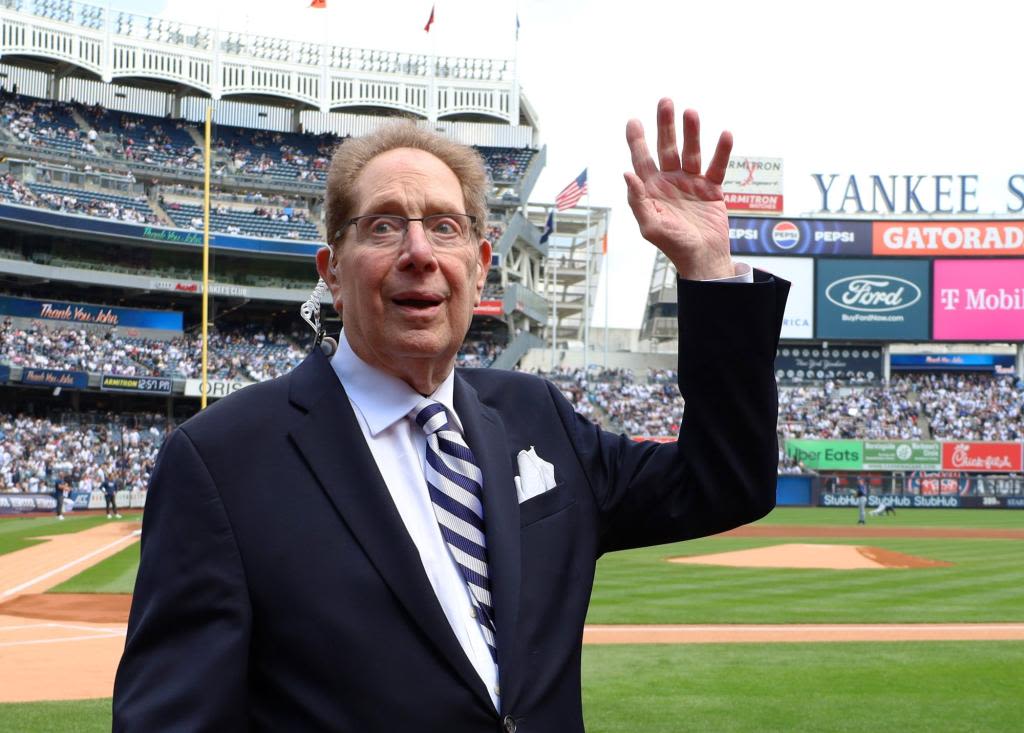 John Sterling’s voice will continue to ring in Yankees Stadium for remainder of season