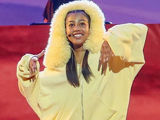 North West Wore Her Own Simba Costume for “The Lion King” Live Show — Complete with Furry Slippers