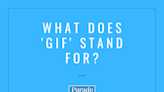 What Does GIF Stand For? And Let’s Finally Settle This—How Is It Actually Pronounced?