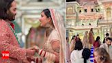 Anant Ambani and Radhika Merchant wedding: Unseen inside pictures of couple after varmala ceremony | Hindi Movie News - Times of India