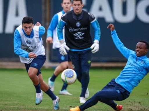 Grêmio se prepara para enfrentar o São Paulo, pelo Brasileirão