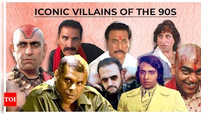 Amrish Puri's 'Mogambo', Shakti Kapoor's Crime Master Gogo, Ashutosh Rana's Gokul Pandit: A Deep dive into Bollywood's iconic villains of the 90s | - Times of...