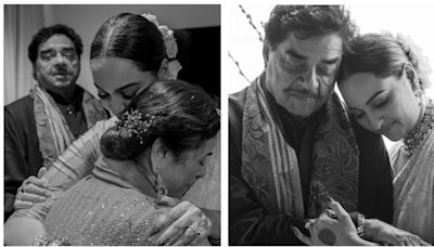 Sonakshi Sinha shares emotional pics with mom and dad from wedding: Missing them a lil extra today