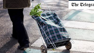 Struggling home uphill, I’ve been left with one humiliating option – the shopping trolley