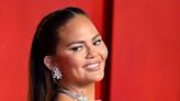 Chrissy Teigen Rocks Chic Fringe Bathing Suit in Adorable Vacation Pic with Baby Wren