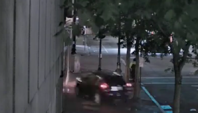 GoLocalProv | News | EXCLUSIVE VIDEO: Incident Turns Violent as Driver Tries to Run Down Men, Crashes Near Kennedy Plaza