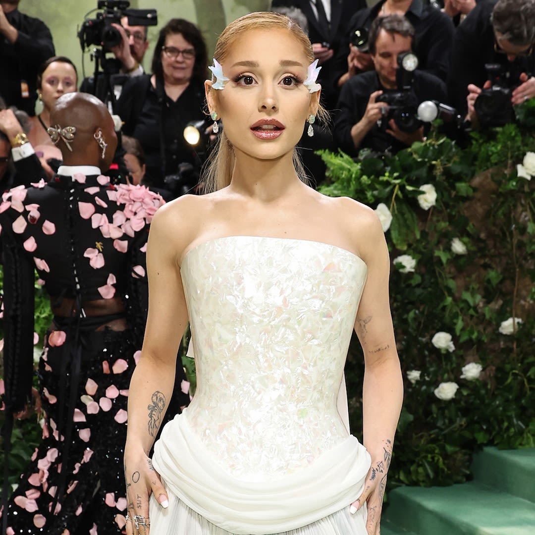 Ariana Grande’s Glimmering Second 2024 Met Gala Look Is Even Better Than Her First - E! Online