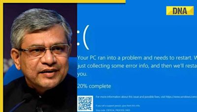 Microsoft Windows outage: Centre issues advisory for users facing blue screen error