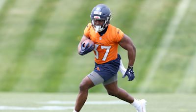 The first look at Audric Estime in Denver Broncos uniform