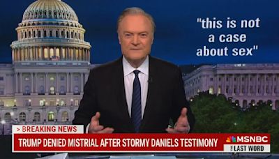 MSNBC’s Lawrence O’Donnell Absolutely Delights In Retelling ‘Orange Turd’ Testimony From Trump Hush Money Trial