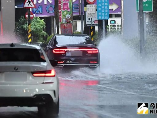 台灣連2天豪雨逼出「2大塊紫爆區」！專家：累積雨量媲美颱風等級