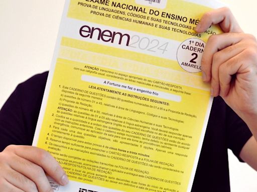 A 100 dias do Enem 2024, veja os assuntos que mais caem na prova