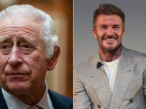 King Charles Met David Beckham After Declining To See Prince Harry: Report