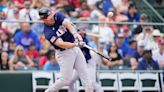 Mike Trout faced off against his LA Angels in Team USA's WBC warmup – and nearly got hit