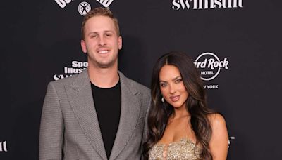 Christen Harper Shares Sweet Moment With Jared Goff During Detroit Lions Season Opener