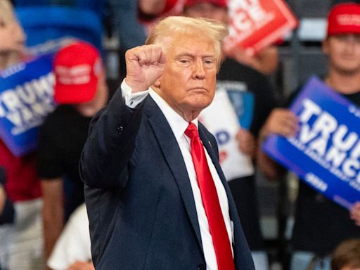 Trump edges ahead of Kamala Harris with surprising group in blue state