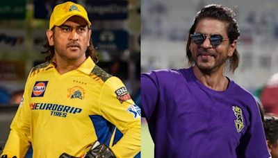 'Na Na Kar Ke Bhi 10 IPL Khel Jaate Hai': KKR Owner Shah Rukh Khan's Remark On MS Dhoni ...