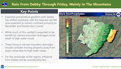 West Virginia braces as Debby approaches - WV MetroNews