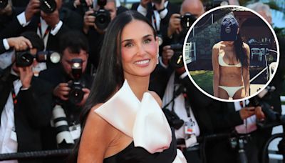 Demi Moore, 61, Rocks White Bikini While Celebrating Daughter Scout’s 33rd Birthday