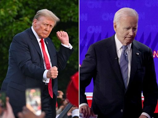 Trump can barely contain his glee at how one bad debate's making the Biden campaign self-destruct