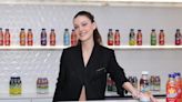 Nicola Peltz Beckham Means Business in Black Victoria Beckham Suit at Snapple’s Solar Speakeasy in New York