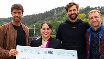 El jugador de la Real con el que Fernando Llorente ha ganado un torneo de pádel