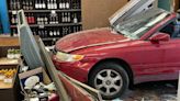 Vehicle crashes into business in Santa Cruz Mountains