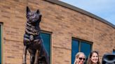 'Everything felt so right' at K9 Bane's bronze statue dedication in St. Francis
