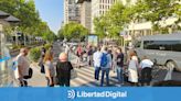 Cordón policial a la prensa en los juzgados de Plaza de Castilla ante la comparecencia de Begoña Gómez