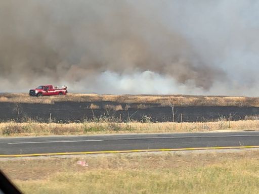 Series of wildfires causing traffic along US 30, S.R. 101 in east Allen County