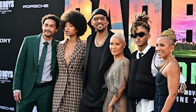 Will Smith makes rare red-carpet outing with Jada Pinkett Smith, 3 children: See photos