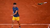 Watch: Carlos Alcaraz trains on clay four days after winning Wimbledon