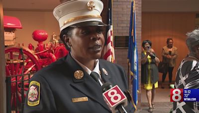 New Haven swears in 1st female assistant fire chief