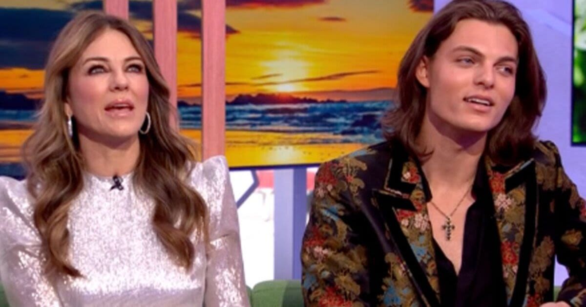 The One Show viewers all say the same thing about Liz Hurley and 'lookalike son'