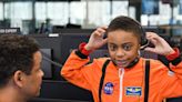 Kids aren't usually invited to this NASA operation center, but a 9-year-old child prodigy had scientists 'buzzing with excitement' during a private tour