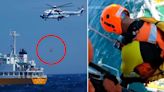 Woman swept out to sea in rubber ring found alive after 36 hours