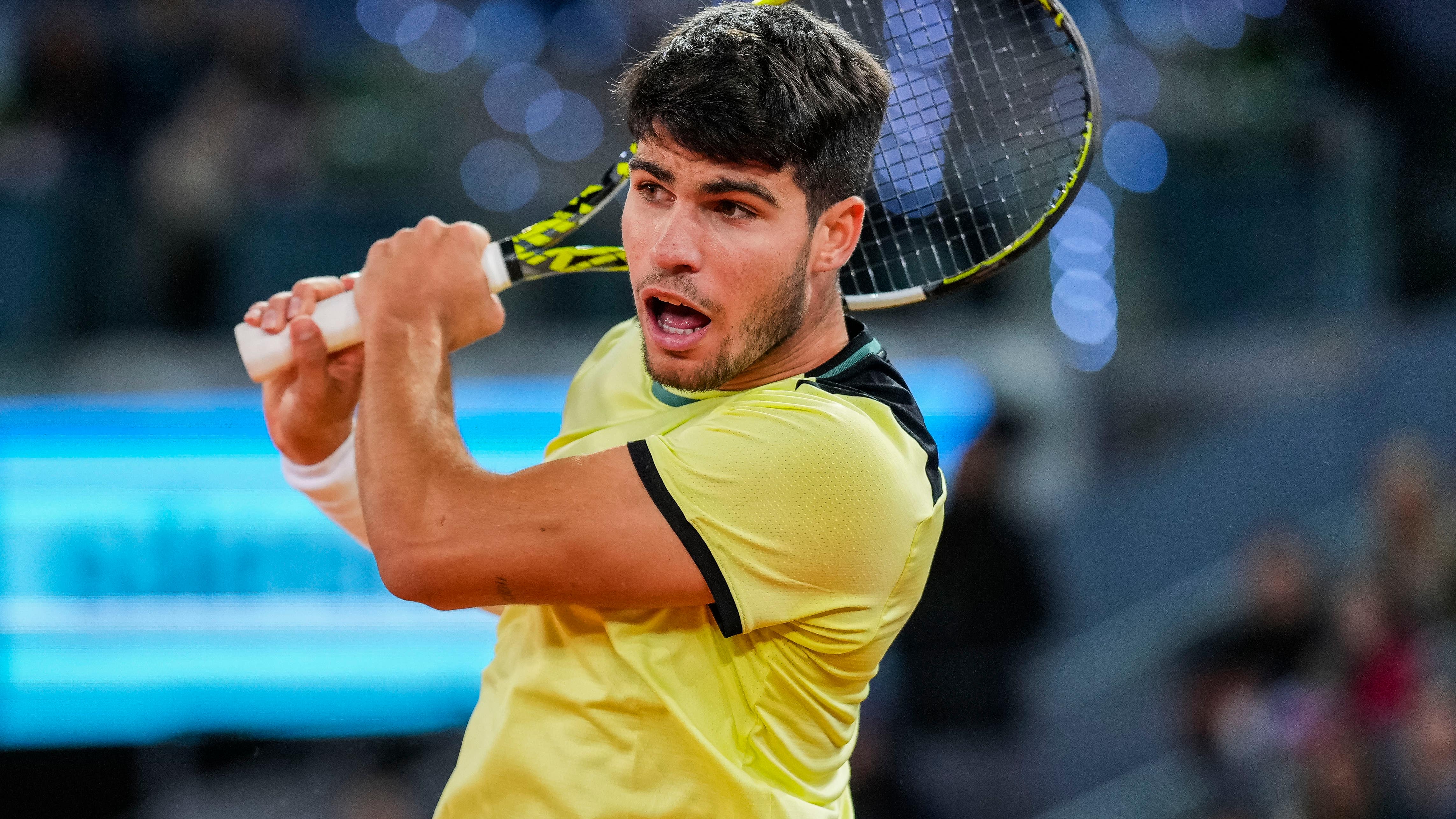 Carlos Alcaraz has long unbeaten Madrid Open run ended by Andrey Rublev