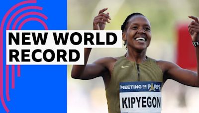 Diamond League: Kenya's Kipyegon smashes 1500m world record