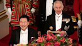 紅地毯、國宴、K-pop，英王查爾斯高規格接待韓國總統尹錫悅
