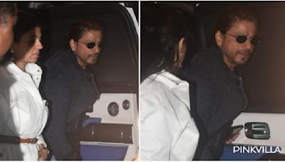 WATCH: Shah Rukh Khan makes dapper appearance at Pathaan director Siddharth Anand’s birthday bash; don’t miss his long hair look