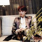 BTS防彈少年團閔玧其 SUGA 親筆簽名照片6寸宣傳照 2019.4.28 03