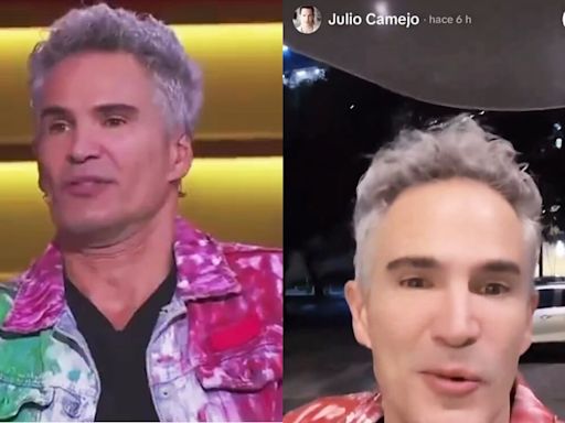 "Corren" a Julio Camejo en plena eliminación de "La casa de los famosos": "me mandaron patitas afuera"