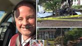 Dad killed as plane crashes, bursts into flames just feet from multi-million dollar homes