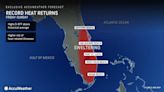 National Hurricane Center tracking 3 tropical waves. Florida facing record heat before rain