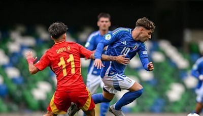 0-1: ¡España, a la final del Europeo Sub-19 tras tumbar a Italia en la prórroga!